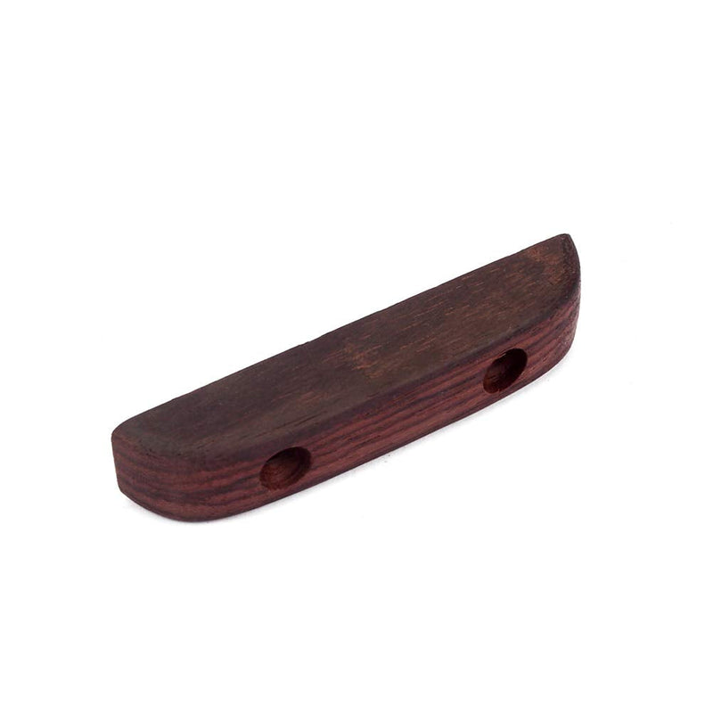 Artibetter 2pcs Rosewood Guitar Thumb Rest Bass Finger Rest with Mounting Screws