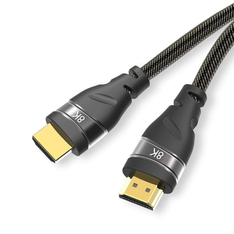 Eachbid 2.1 HDMI Cable 4K 120HZ Ultra Definition High Speed 8K 60HZ UHD HDR 48Gbps HDMI Video Converter for PS4 HDTVs Projectors 1M 3.3ft/1m