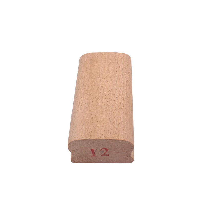 Alnicov 12# Radius Wood Fingerboard Fretboard Fret Leveling Sanding Polished Block for Guitar Bass Fret Leveling Fingerboard Luthier Tool
