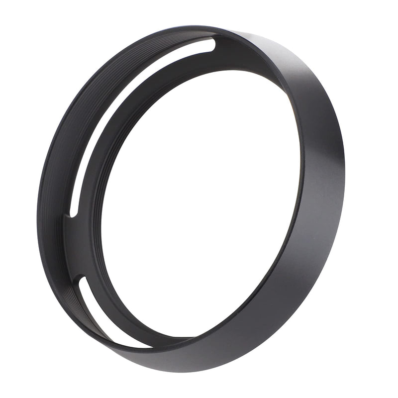 Metal Lens Hood Shade with Cap for Leica Q2 Q Q-P QP Typ 116 Typ116 Digital Camera Black