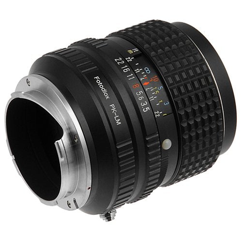 Fotodiox Lens Mount Adapter, Pentax K/PK Lens to Leica M-Series Camera, fits Leica M-Monochrome, M8.2, M9, M9-P, M10 and Ricoh GXR Mount A12