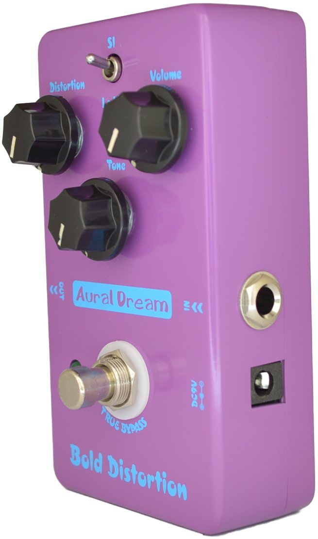 [AUSTRALIA] - Yanluo Aural Dream Bold Distortion Guitar Effect Pedal includes Heavy Distortion and High-Gain Powerful Dynamic Response for 2 Distortion modes,True Bypass 