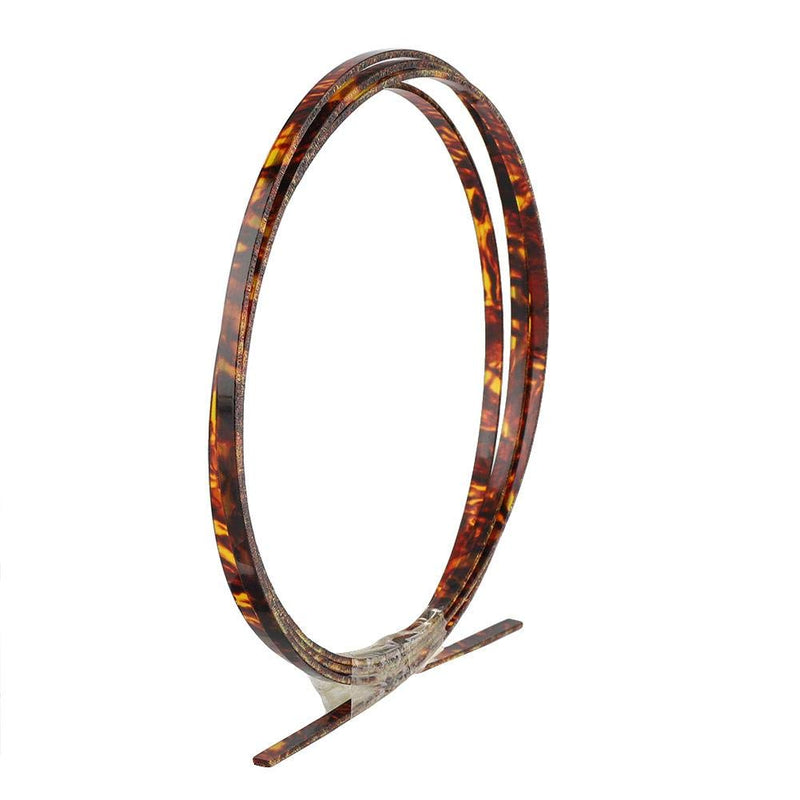 Celluloid Strip, RiToEasysports GJ01 Thin Guitar Binding Purfling Edging Strips Rainbow Color Celluloid Accessories