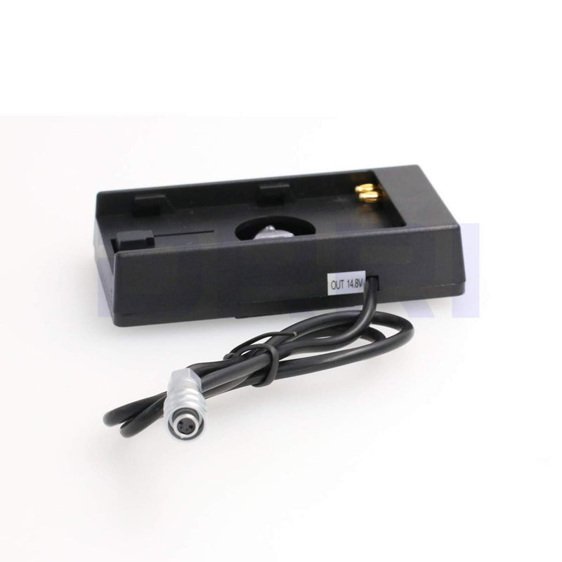 DRRI BMPCC 4K BMD Camera Battery Mount Plate Power Supply Charger for BP-U30/U60/U90 BP-U60 Plate Adapter