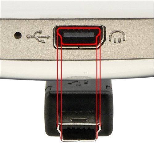 6ft USB Type A Male to Mini B (5 Pin) Male Cable