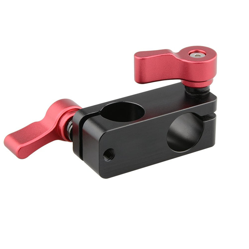 CAMVATE Right Angle Rod Clamp 15mm Rod 90 Degree Rotate for Video Camera DSLR Rig