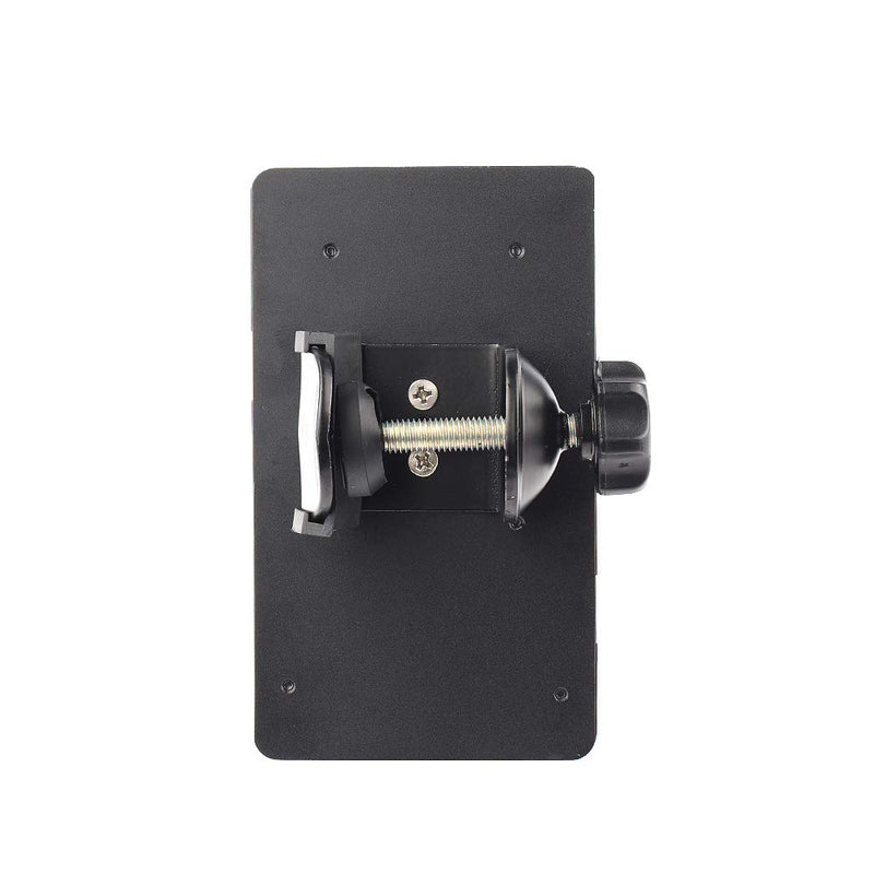 Runshuangyu V-Mount Battery Power Plate Adapter with D-Tap Output & Clamp for Sony Canon Nikon Panasonic DSLR Video Camera Monitor LED Light and More