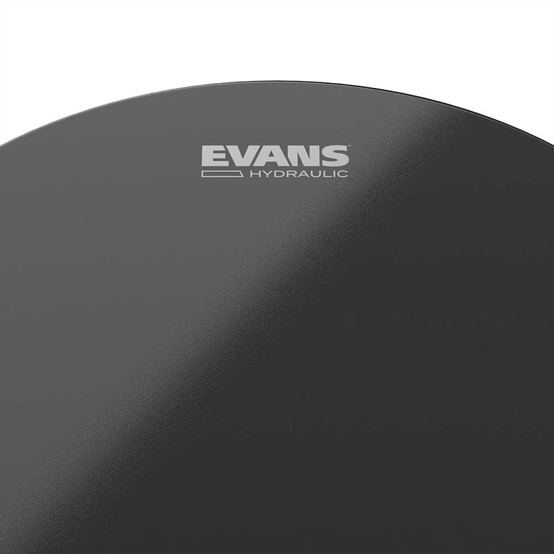 Evans Hydraulic Black Drum Head, 14 Inch