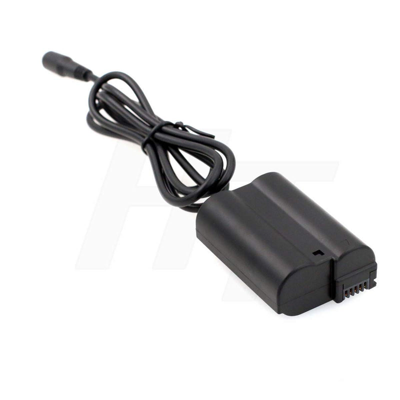 HangTon Dual USB to EP-5B DC Coupler and 9V 6A AC DC Power Supply Adapter for Nikon D7000 D7100 D7200 D7500 D500 D610 D750 D800 D810 D850 Camera (EN-EL15 Dummy Battery)