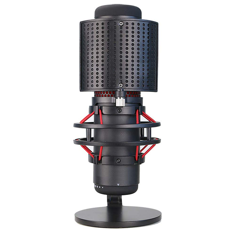 HyperX QuadCast Microphone Windscreen - Mic Pop Filter Mic Shield Mask Three Layers Metal Foam Pop Screen Compatible with HyperX QuadCast S Mic by YOUSHARES