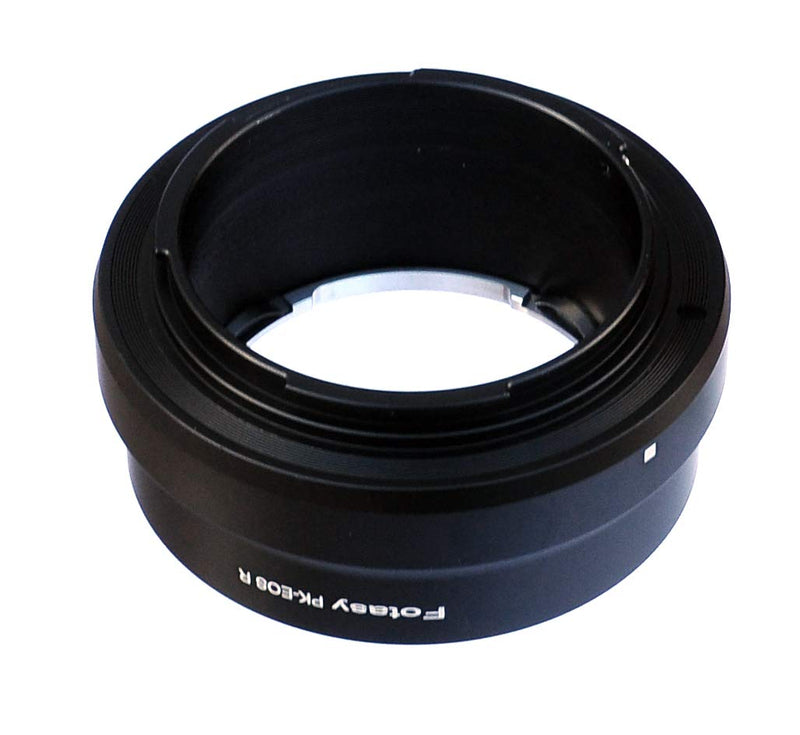 Fotasy Copper PK Lens to Canon EOS RF Mount Adapter, Pentax K EOS R Adapter, Compatible with Pentax K Mount Lense & Canon EOS R Mirrorless Camera EOS R RP Ra R5 R6 PK - EOS R