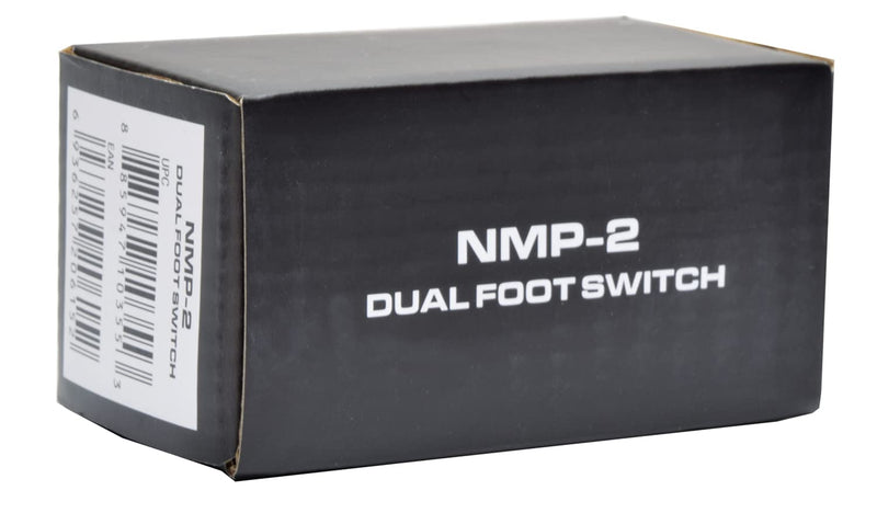 NUX Dual Foot Switch Controller for Guitar Effects & Amplifiers | NMP-2