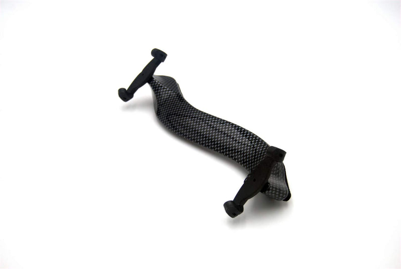 Violin Shoulder Rest Carbon Fiber Look Light for 4/4 and 3/4