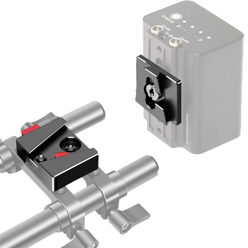 Atmoshue Mini V-Lock Assembly Kit Female V-Dock Male V-Lock Quick Release Plate, V-Lock Plate