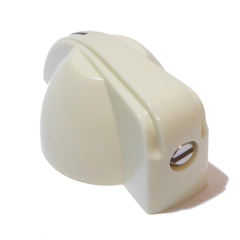 Vintage Bakelite chicken head guitar/amplifier knobs 4x Ivory tone or volume