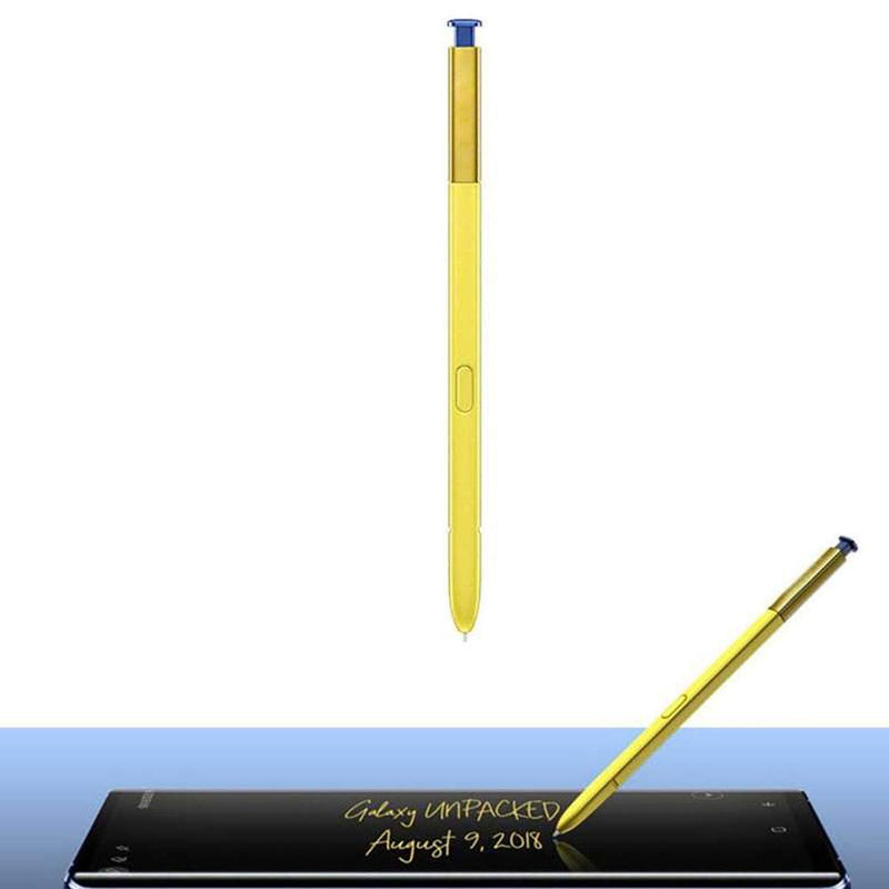 BSDTECH Galaxy Note 9 Pen (Without Bluetooth), Stylus Touch S Pen Replacement for Samsung Galaxy Note 9 with C-Type Adapter &Tips/Nibs+Eject Pin (Yellow) Yellow