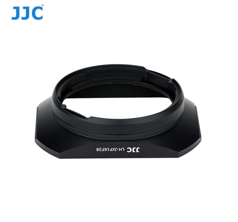 Deluxe Square Metal Lens Hood Replacement w/Cover Cap for Fujifilm Fujinon XF 16mm F2.8 R WR Lens on Camera X-T30 X-T20 X-T10 X-T4 X-T3 X-T2 X-T1 X-Pro3 X-Pro2 X-Pro1 X-E3 X-E2S X-T200 X-T100 X-A7