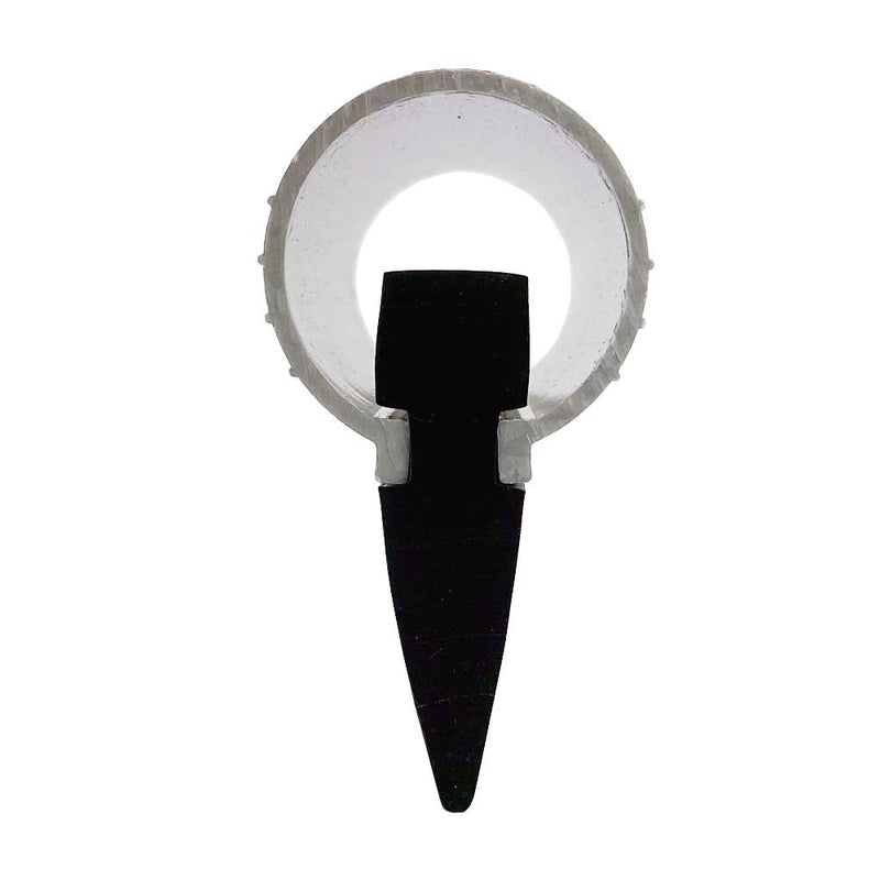 ECOmorning 4 Inch Mini Squeegee Silicone Squeegee with Rubber Water Blade, Anti-Slip Handle for Car Wraps, Window Tint, and Cleaning Bathrom or Kitchen Sink 1pcs,with Handle
