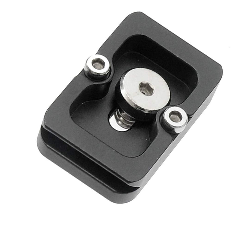 [AUSTRALIA] - Fotasy 25mm Arca Swiss Plate, 25mm QR Plate, Quick Release Plate, Small Arca Plate, Tiny Quick Release Plate fits Arca-Swiss Universal Standard Clamp for Mirrorless Camera Compact DC Tripod Ballhead 
