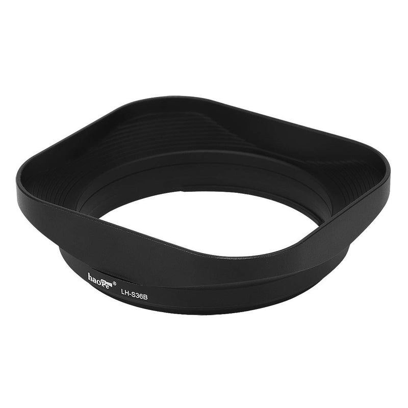 Haoge LH-S36B Bayonet Square Metal Lens Hood Shade for Sony FE 35mm F1.8 SEL35F18F E-Mount Lens