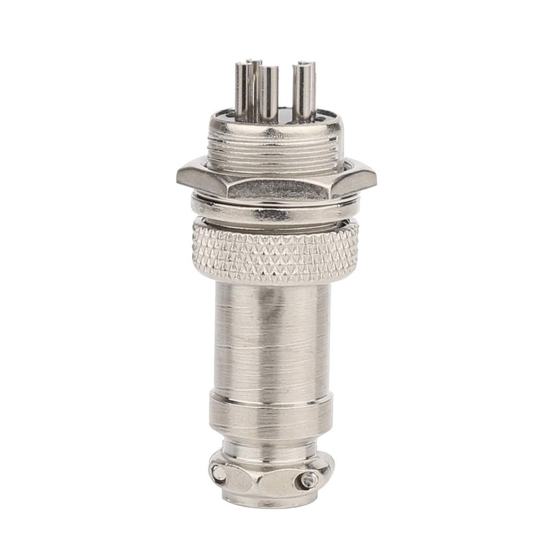 Clyxgs Aviation Plug 5-Pin 16mm Metal Male Female Panel Connector GX16-5(Pack of 10) 5 Pin