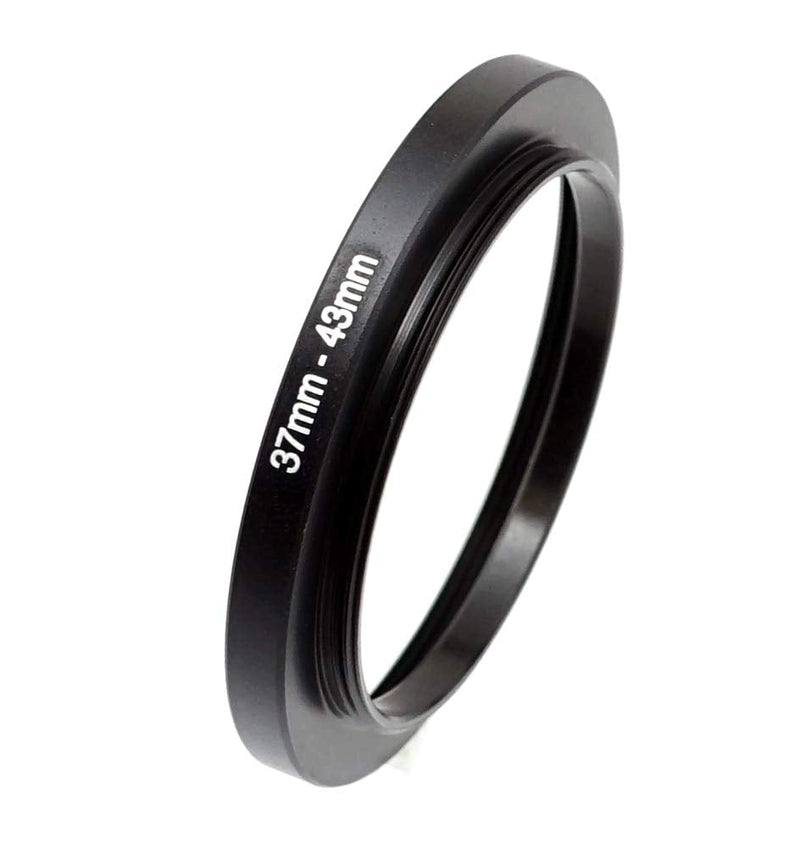 [AUSTRALIA] - (2 Packs) 37-43MM Step-Up Ring Adapter, 37mm to 43mm Step Up Filter Ring, 37mm Male 43mm Female Stepping Up Ring for DSLR Camera Lens and ND UV CPL Infrared Filters 