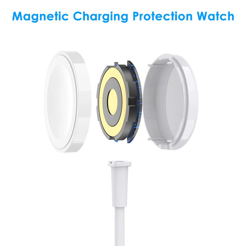 Watch Charger for Apple Watch Portable Universal Wireless Magnetic Charger Charging Cable Supports Fast Charging Suitable for Apple Watch Series 6 SE 5 4 3 2 1