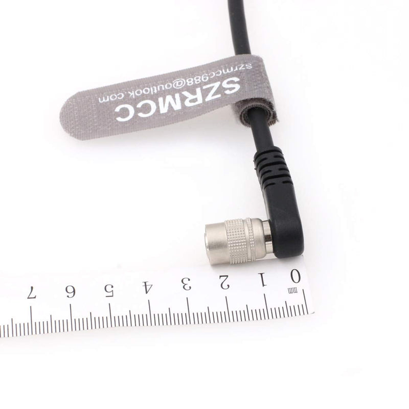 SZRMCC Anton-Bauer IDX D-Tap to Thin Right Angle Hirose 4 pin Male Power Cable for Zaxcom Sound Devices 688 644 633