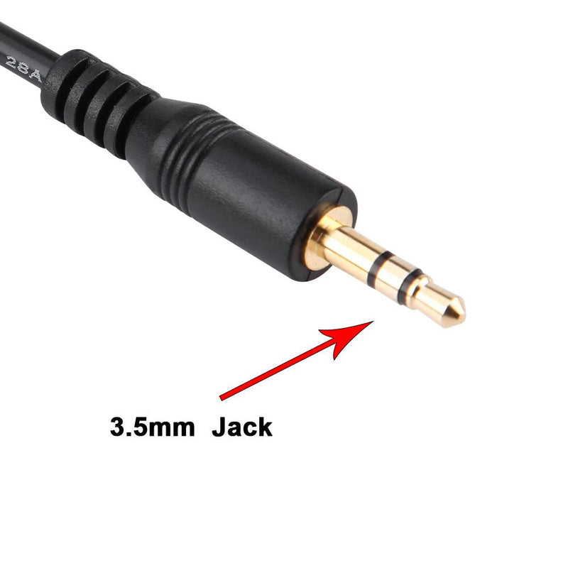 [AUSTRALIA] - Keenso AUX 3.5mm Cable Connect iPod iPhone MP3 Phone Audio to Car Player,CD Interface Adapter Cable for Mazda 2 3 5 6 2006-2013 