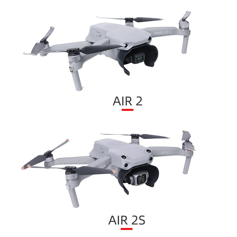 Air 2S Gimbal Camera Lens Cover Anti-Glare Sun Shade Hood for DJI Mavic Air 2S Mavic Air 2 Black for Air 2 and Air 2s