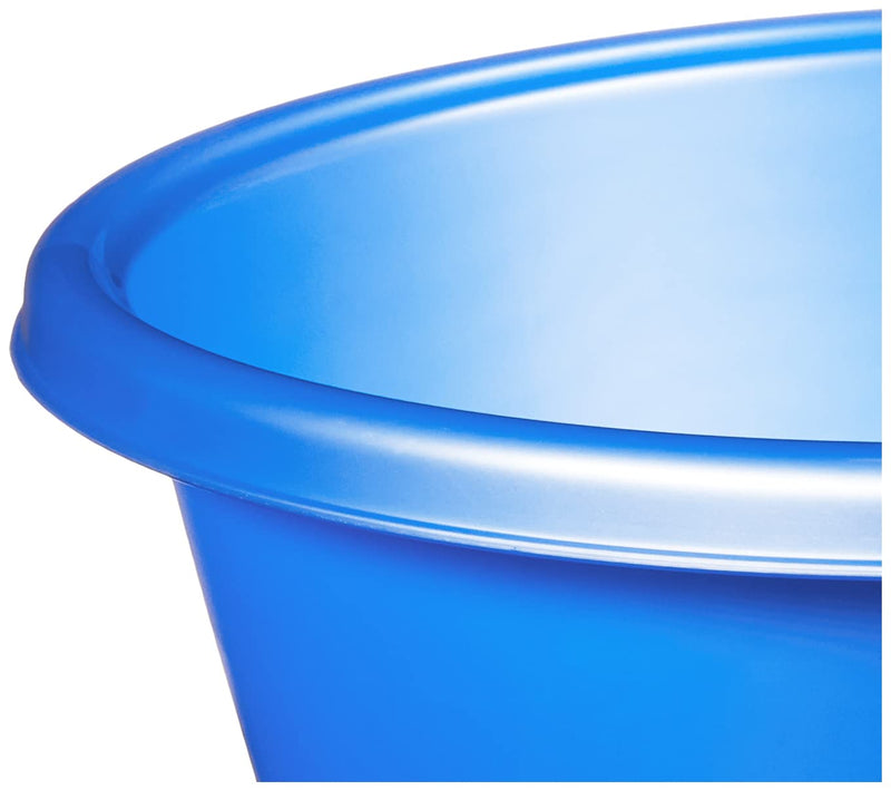YBM Home 1148 blue Round Plastic Wash Basin 1