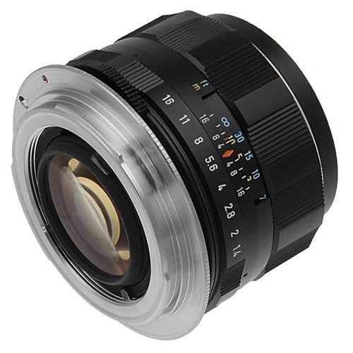 Fotodiox Pro Chrome (Type 1) Lens Mount Adapter, M42 (42mm x1 Thread Screw) Lens to Canon EOS Adapter, for Canon EOS 1D, 1DS, Mark II, III, IV, 1DC, 1DX, D30, D60, 10D, 20D, 20DA, 30D, 40D, 50D, 60D, 60DA, 5D, Mark II, Mark III, 7D, Rebel XT, XTi, XSi,...