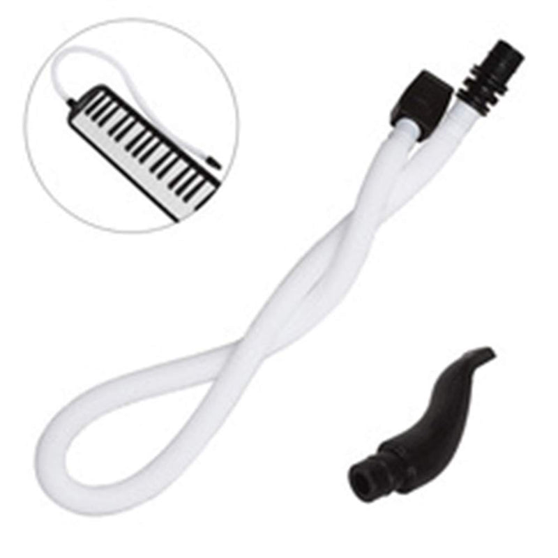 1PC Melodica Tube with a Black Mouthpiece,Melodica Tube Plastic Long Melodica Tube with a Mouthpiece Replacement Parts for Pianica Melodica