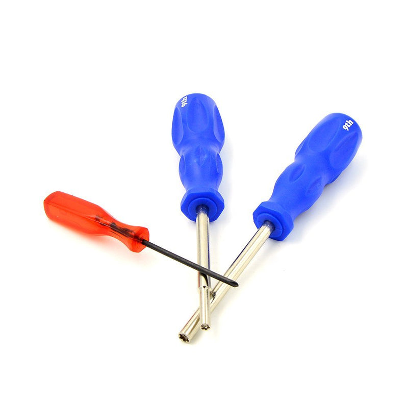 Ninthseason 3.8mm + 4.5mm + Trigram Triwing Security Screwdriver Bit Tool Set for Nintendo NES SNES N64 Game Boy Vintage Games and Consoles 3.8mm + 4.5mm + trigram triwing Screwdriver