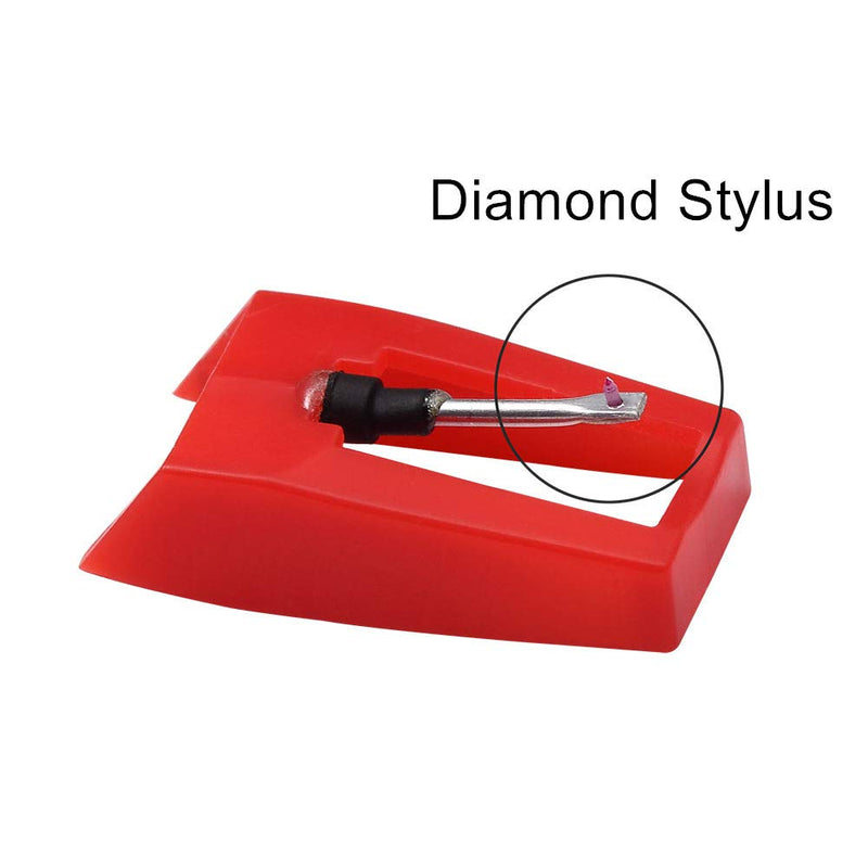 Record Player Needle, Diamond Stylus Replacement for Turntable, LP, Phonograph(Pack of 3)