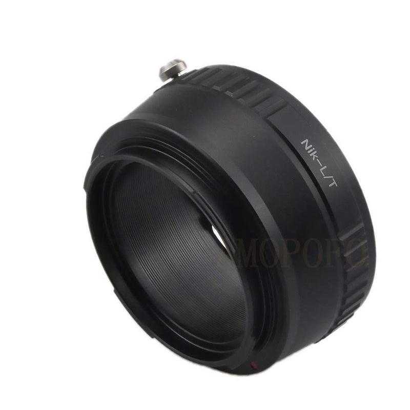 Compatible with for Nikon Nikkor F/AI/AIS/D Lens & for Leica L Mount Camera Such as T, Typ701,TL,TL2,CL (2017), SL,Typ601. AI to L/T Adapter