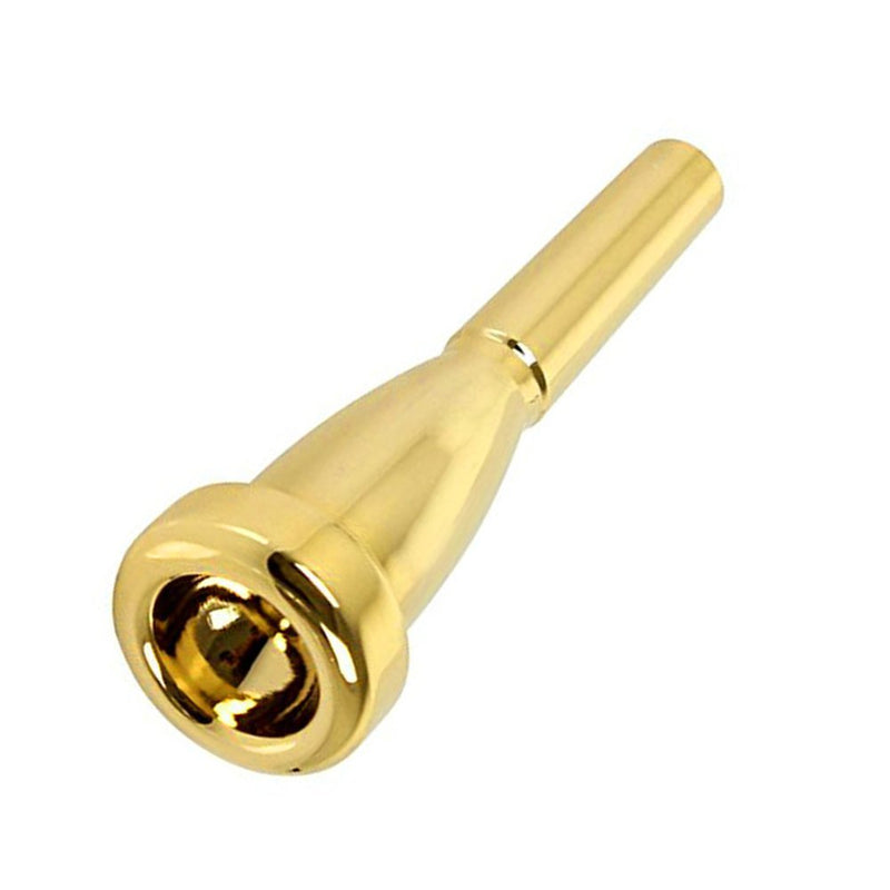 TraderPlus Copper Alloy Meterial Trumpet Mouthpiece for Bach (3C, Golden) 3C