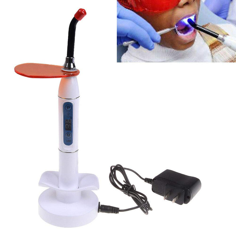[AUSTRALIA] - Aries Outlets 10W US Dental Light Cure Lamp Wireless 1500mw White 