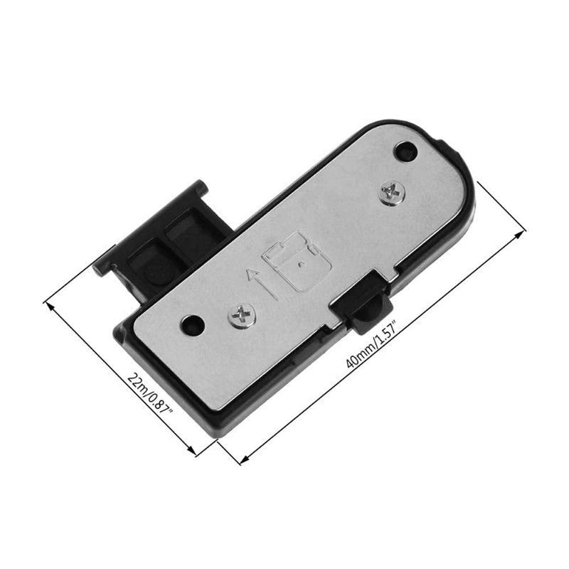 Shenligod (2pcs) Battery Cover Door Lid Cap Replacement for Nikon D3100 DSLR Camera 1