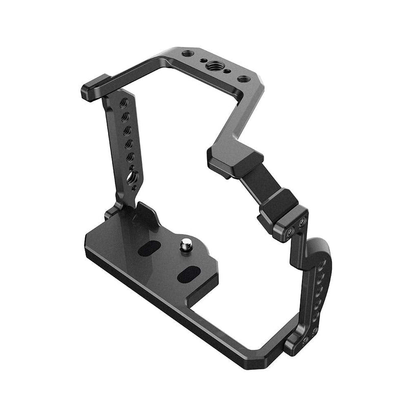 NICEYRIG Cage for Panasonic Lumix G95 G85, Form-Fitting Camera Cage with NATO Rail Cold Shoe - 407