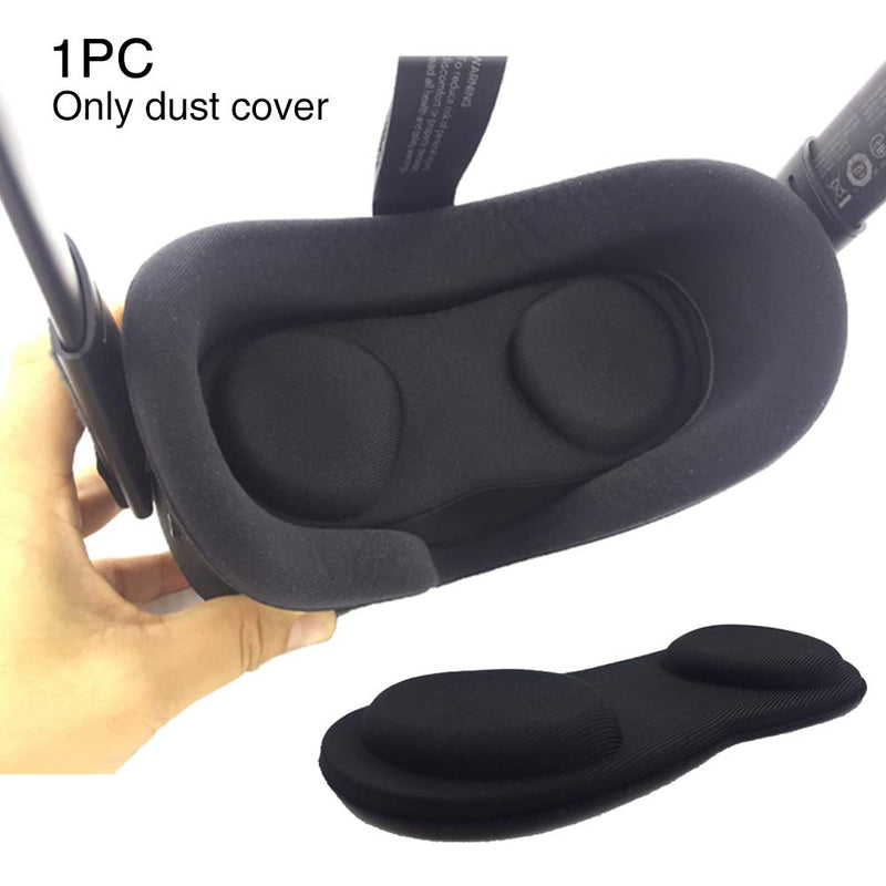 VR Lens Protective Cover Lightweight VR Lens Anti Scratch Cover Pad Accessories for Oculus Quest(Black)