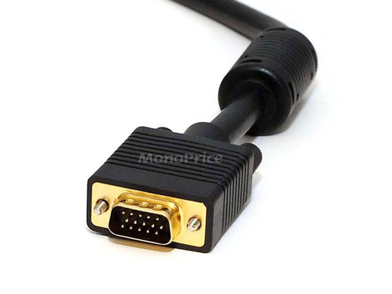 [AUSTRALIA] - Monoprice 10ft SVGA Super VGA M/F Monitor Cable w/ ferrites 10 Feet 