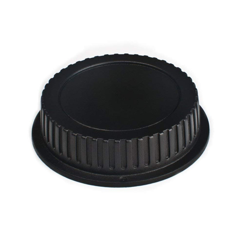 Camera Body Cap & Rear Lens Cover Compatible with Canon Rebel T8 T8i T7 T7I T6 T6i T5 T5i SL3 SL2 SL1 90D 80D 70D 7D 7DII 6D 6DII 5DIV 5DIII 5DII w/EF EF-S Lens [2 Pack]