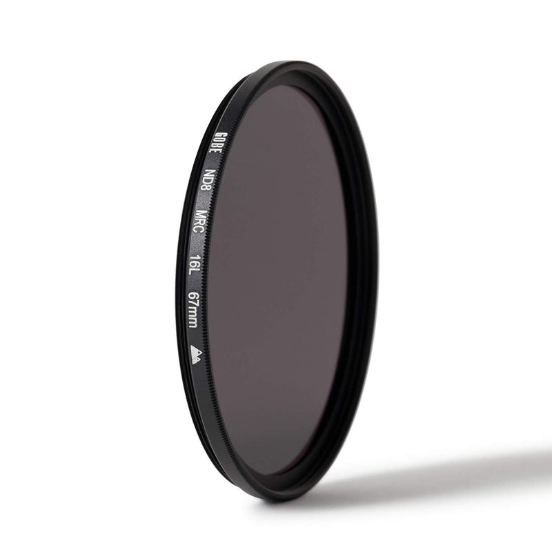 Gobe 67mm ND8 (3 Stop) ND Lens Filter (2Peak)