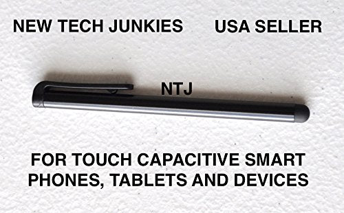 NTJ Stylus Touch Capacitive Clip-on Pens (Mixed (5pack)) Mixed (5pack)