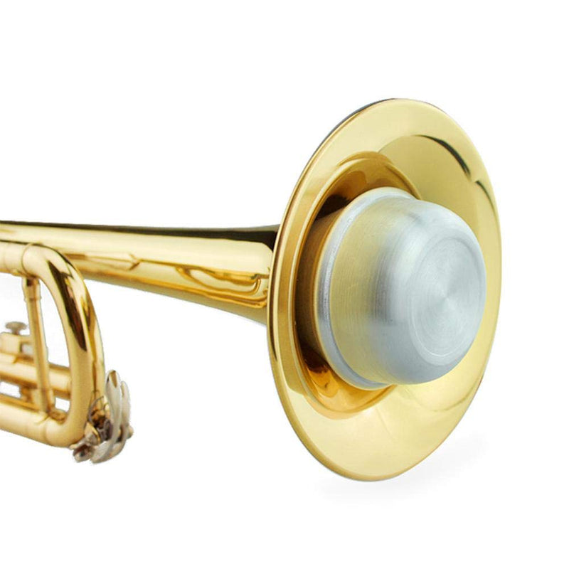 Vbestlife Professional Tenor Trombone Silencer, Trombone Mute Practice Silencer Sourdine Musical Instruments Accessory