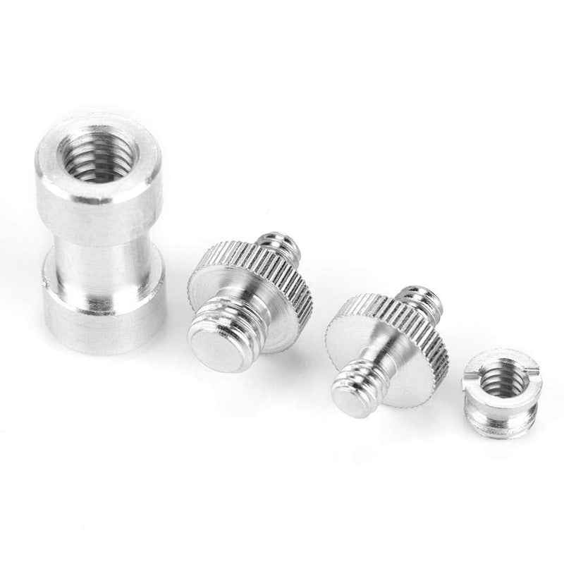 [AUSTRALIA] - Bindpo 20pcs Camera Screw Converter, 1/4Inch to 3/8Inch Male Female Threaded Screws Adapter Converter Accessory,for Digital Camera Tripod/Monopod/Ballhead/Flash Light Stand 