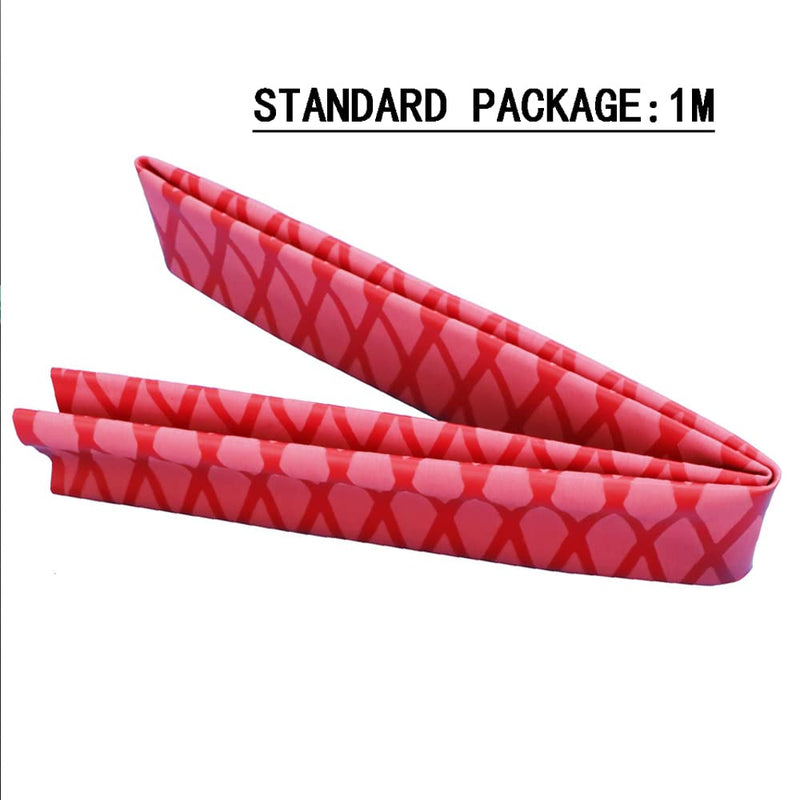 [AUSTRALIA] - WOER Fishing Rod Shrink Wrap 2:1 Dia 0.6", 0.8", 1", 1.2", 1.4", 1.6" Fishing Rod Grip Wrap Industrial Heat Shrink Tubing Fly Fishing Accessories Red Φ25mm 