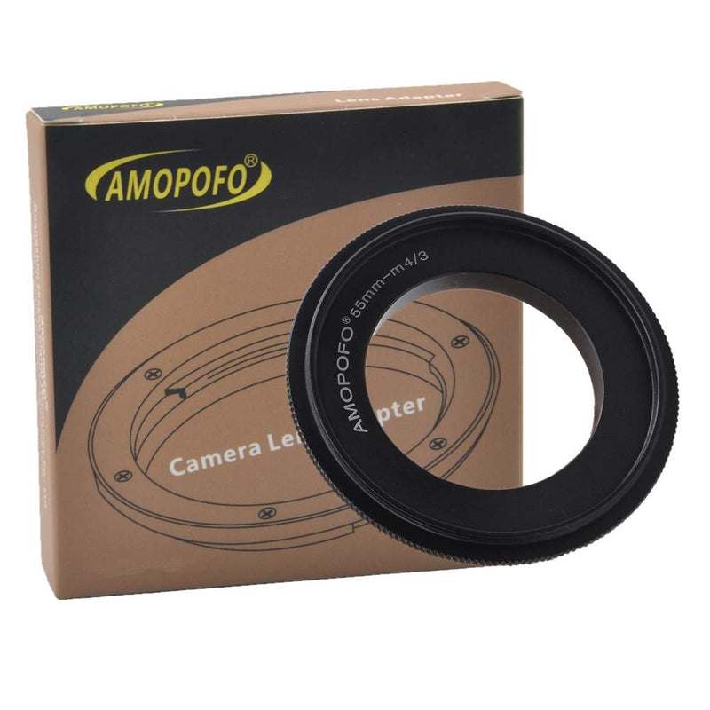 55mm Filter Thread Macro Reverse Mount Adapter Ring,for M4/3 Camera LUMIX GX7 GF6 GH3 G5 GF5 GX1 GF3 G3 Olympus OM-D E-M1 E-M5 E-PL6 E-P5 DSLR Cameras