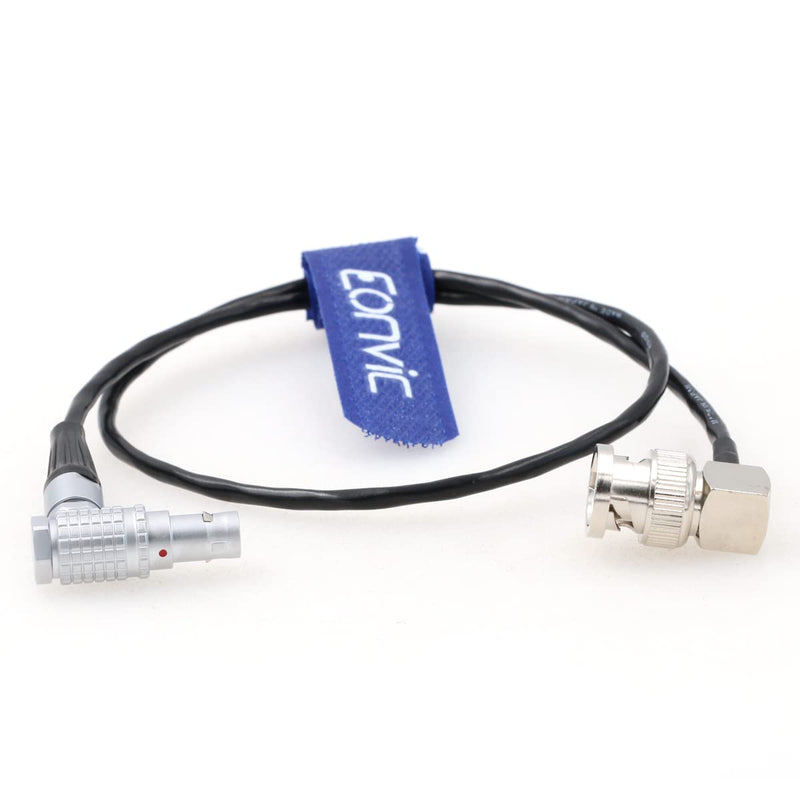 Eonvic Timecode Sync Cable BNC Right Angle to EXT 9 Pin for RED Komodo 6K Camera